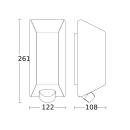 Steinel 068899 Sensor-Außenleuchte 15 W IP44 Mit...