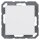 Jung A594-0WW Blind-Abdeckung (Thermoplast) Alpinweiß Serie AS/A