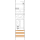 F-Tronic 7141028 Zählerfeld 1-feldrig H=1050mm 1-eHZ 16mm² Kaskade 1 HSP 1 Reserveplatz ER6-16L-PV