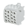 F-Tronic 7730028 Hauptleitungsabzweigklemme 35mm² 1polig CU/AL Doppelblock HLAK1p35DALUgr Grau