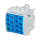 F-Tronic 7730029 Hauptleitungsabzweigklemme 35mm² 1polig CU/AL Doppelblock HLAK1p35DALUbl Blau
