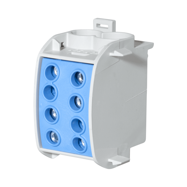 F-Tronic 7730038 Hauptleitungsabzweigklemme 70mm² 1polig CU/AL HLAK1p70ALUbl Blau