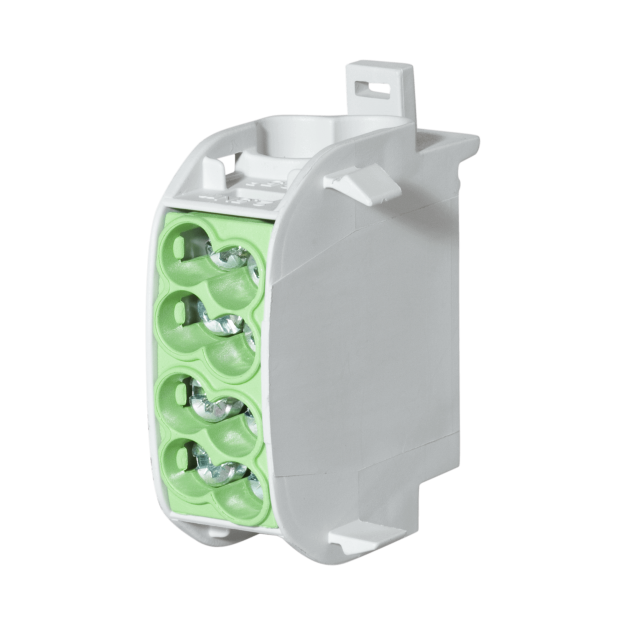 F-Tronic 7730002 Hauptleitungsabzweigklemme 25mm² 1polig CU/AL HLAK1p25ALUgnge Grün/Gelb