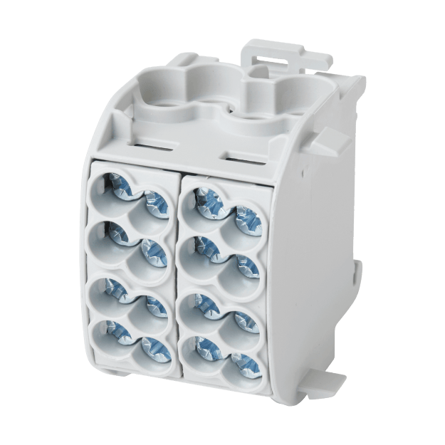 F-Tronic 7730005 Hauptleitungsabzweigklemme 25mm² 1polig CU grau Doppelblock HLAK1p25Dgr HLAK1p25Dgr