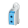 F-Tronic 7730054 Reihenklemme 50mm² 1polig CU/AL RKA50bl Blau