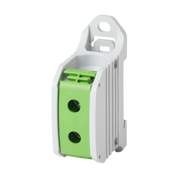 F-Tronic 7730055 Reihenklemme 50mm² 1polig CU/AL RKA50gnge Grün/Gelb