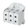 F-Tronic 7730068 Reihenklemme 50mm² 3polig CU/AL RKA3p50gr Grau