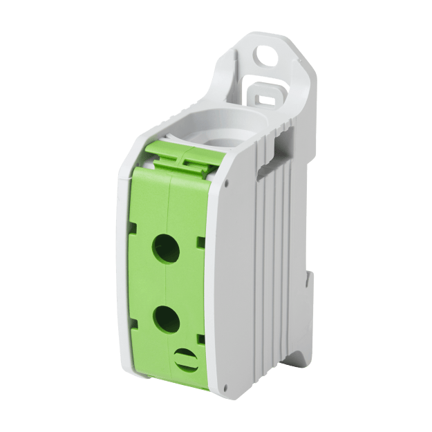 F-Tronic 7730072 Reihenklemme 95mm² 1polig CU/AL RKA95gnge Grün/Gelb