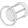 Kleinhuis 82/13 Illuminations-Fassung E27 ohne Loch IP 20 Höhe 53 6 mm Außen-Ø37 mm Polybutylenterephthalat (PBT) Deckel PA Schwarz