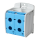 F-Tronic 7730101 Reihenklemme 300mm² 1polig 4 Anschlüsse CU/AL RKA300-1-4bl Blau