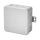 F-Tronic 7340470 FR Abzweigkasten 85x85x37mm IP55 mit Durchstoßmembran E1300gr Grau