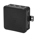 F-Tronic 7340474 FR Abzweigkasten 85x85x37mm IP55 sw/sw...
