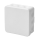 F-Tronic 7340476 FR Abzweigkasten 85x85x37mm IP55 o. Laschen m. Durchstoßmembran E1310ws Weiß