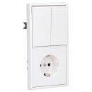 Jung Serie LS Komplett-Set Alpinweiß: LS995WW...