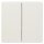 Siemens 5TG7145 DELTA style Wippe 2-fach neutral für Serienschalter Titanweiß