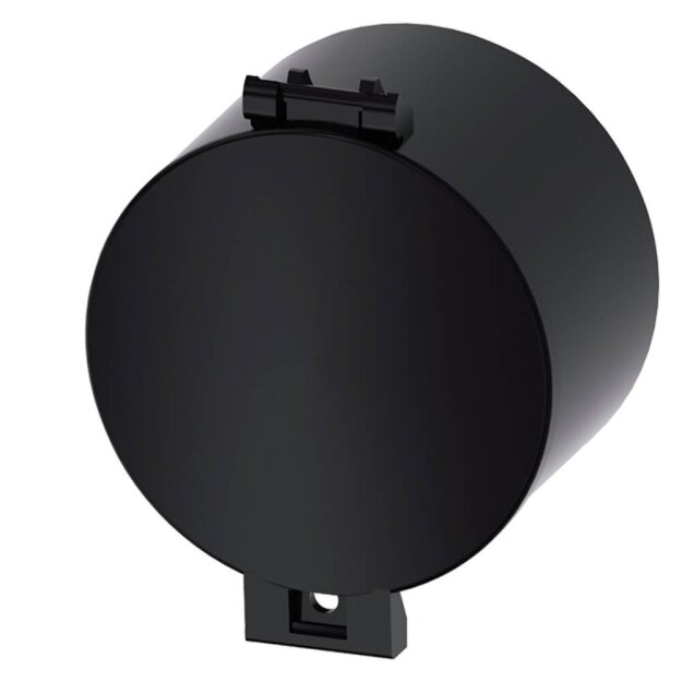 Siemens 3SU19000DA100AA0 Plombierbare Kappe für flachen Drucktaster Schwarz