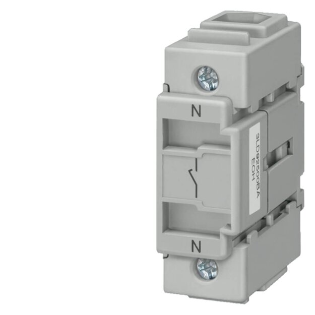 Siemens 3LD92200C Neutralleiter voreilend schaltend für Bodenbefestigung bis 32A Zubehör