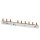 Siemens 5ST36241 Stiftsammelschiene 10mm2 3-phasig 1x (3PH+(N) + 6x 1PH 176mm