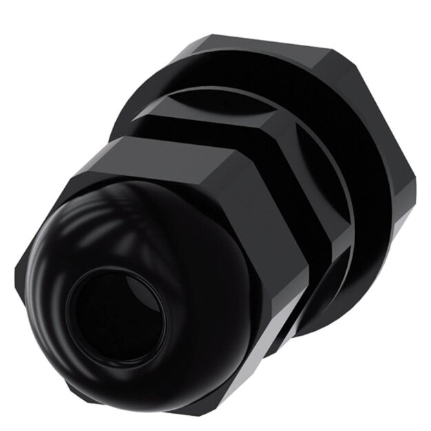 Siemens 3SU19000HG100AA0 Metrische Verschraubung M20 mit Sechskantmutter für Gehäuse