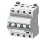 Siemens 5SU13467FP16 FI/LS-Schalter 6 kA 4P Typ A 30 mA...