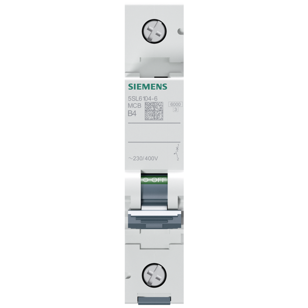 Siemens 5SL61046 Leitungsschutzschalter 230/400V 6kA 1-polig B 4A