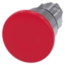 Siemens 3SU10501BA200AA0 Pilzdrucktaster 22mm rund Metall...