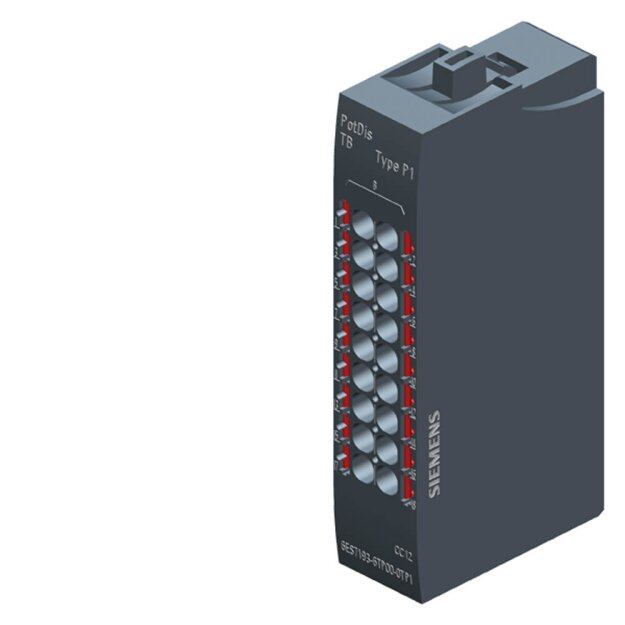 Siemens 6ES71936TP000TP1 SIMATIC ET 200SP Potentialverteilermodul PotDis-TB-P1-R VPE 1