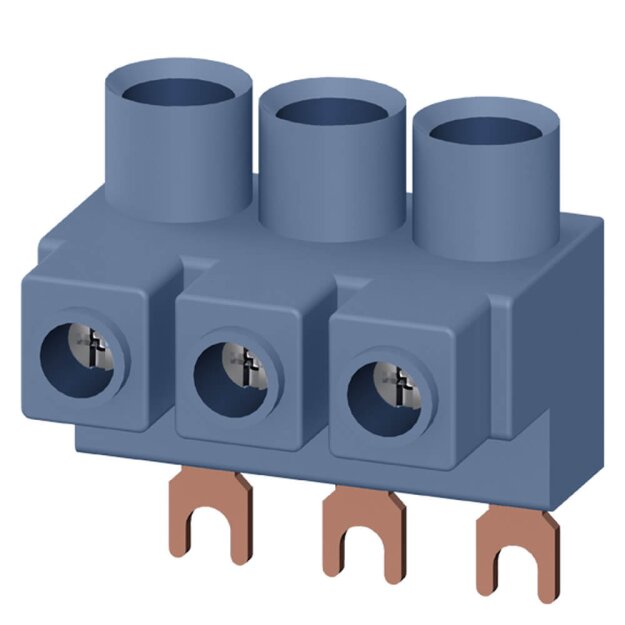 Siemens 3RV29255EB 3-Phasen-Einspeiseklemme für 3-Phasen-Sammelschiene
