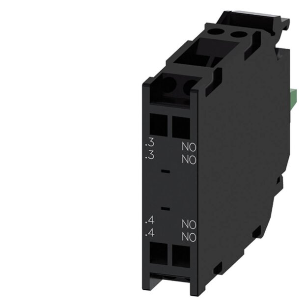 Siemens 3SU14001AA103DA0 Kontaktmodul mit 2 Schaltgliedern 2S