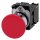 Siemens 3SU11501BA201CA0 Pilzdrucktaster 22mm rund Metall hochglanz Rot