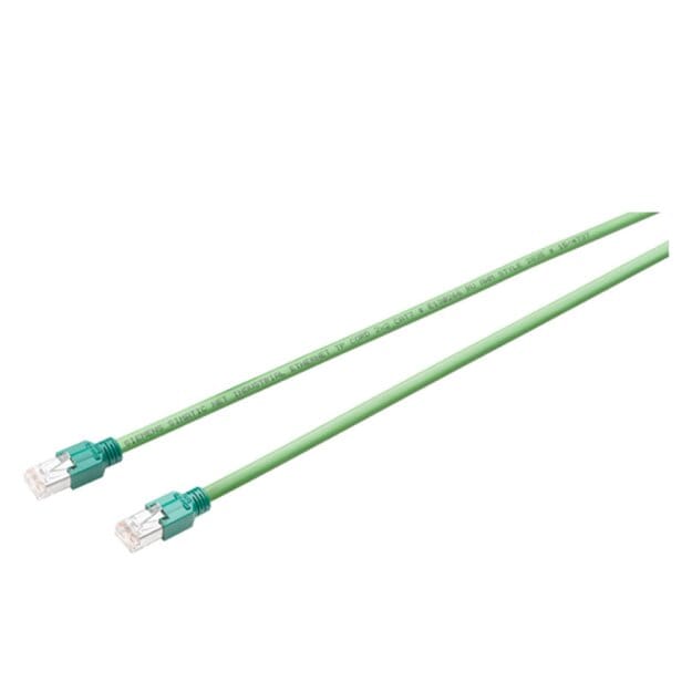 Siemens 6XV18502GH60 IE TP Leitung,2 x RJ45,2x2,6m,Cat5,UL,PVC,teil robust
