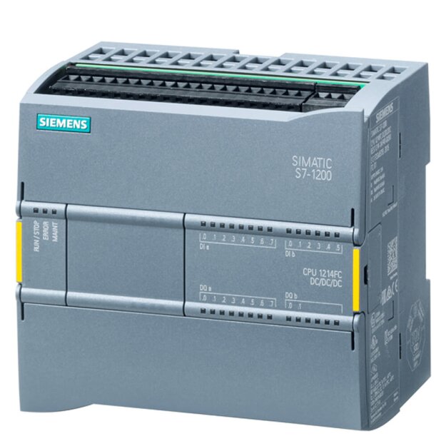 Siemens 6ES72141AF400XB0 SIMATIC S7-1200 CPU 1214FC DC/DC/DC 14DI / 10DO / 2AI