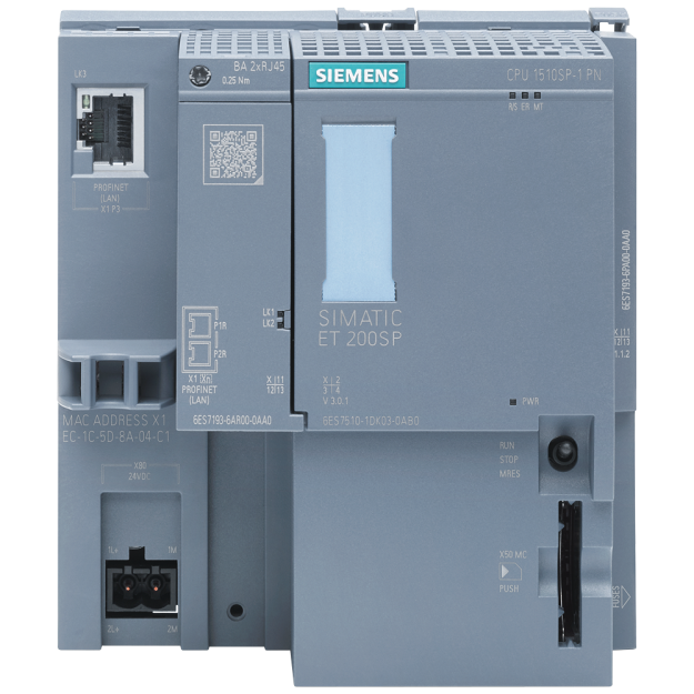 Siemens 6ES75101DK030AB0 SIMATIC ET 200SP CPU 1510SP-1 PN