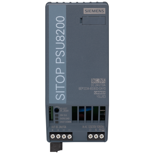 Siemens 6EP33348SB000AY0 Stromversorgung SITOP PSU8200 1-phasig DC 24 V/10 A