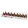 Siemens 5ST37730 Stiftsammelschiene 10mm2 4-phasig 60x (1PH+N) 1060mm schneidbar