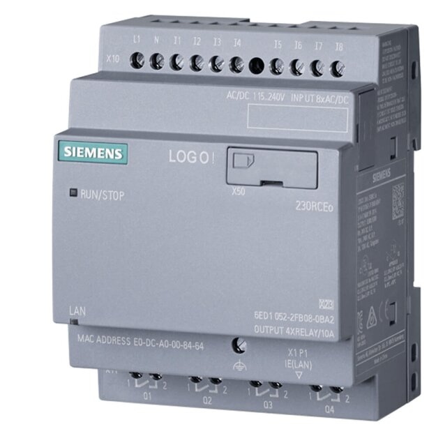 Siemens 6ED10522FB080BA2 LOGO! 230RCEO Logikmodul