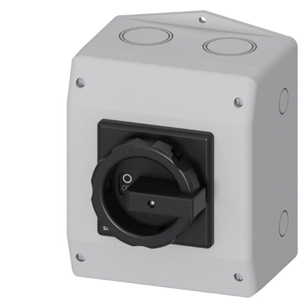 Siemens 3LD21654VD51 SENTRON Lasttrennschalter 3LD Hauptschalter 6-polig Iu: 25 A