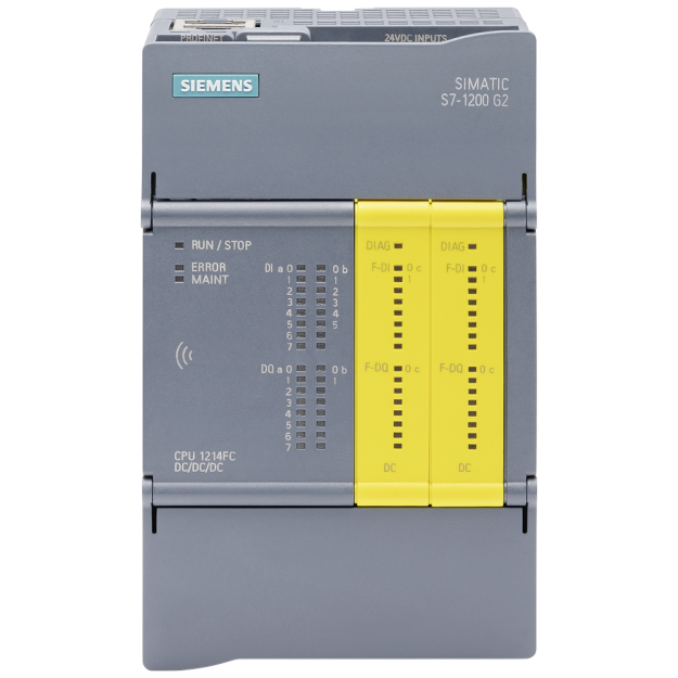 Siemens 6ES72141AF500XB0 SIMATIC S7-1200 G2 CPU 1214FC DC/DC/DC 14DI / 10DO