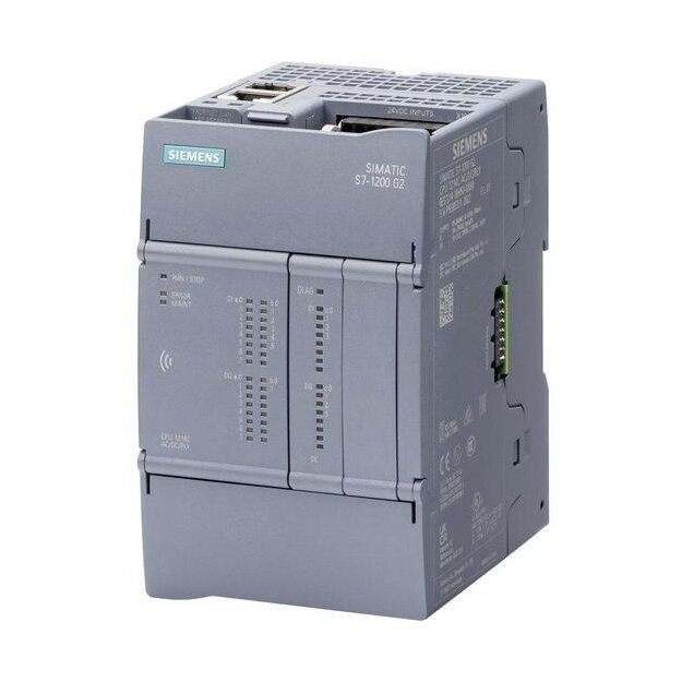 Siemens 6ES72141HH500XB0 SIMATIC S7-1200 G2 CPU 1214C DC/DC/Relais 14DI / 10DO