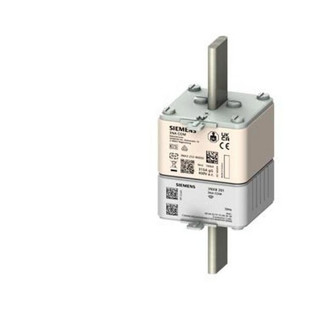 Siemens 3NA32524KK01 NH-Sicherungseinsatz 3NA COM mit Messfunktion Baugrösse 2 In 315A Un 400V