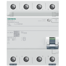 Siemens 5SV37464 FI-Schutzschalter 4-polig Typ B...