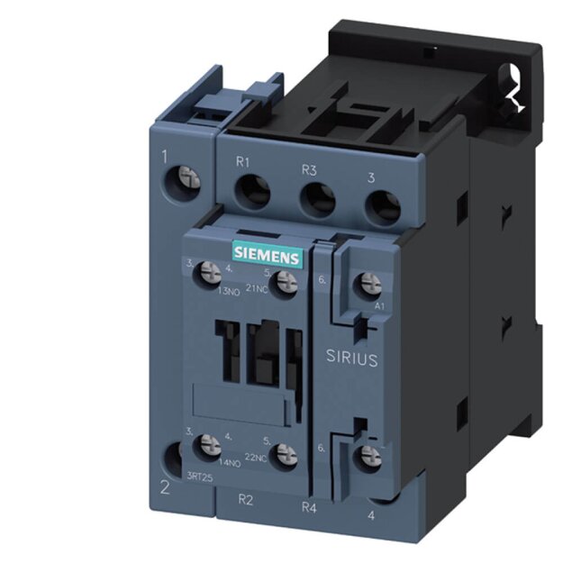 Siemens 3RT25261AP00 Schütz 2S+2Ö AC-3 11kW AC230V 50Hz 4polig 2S+2Ö