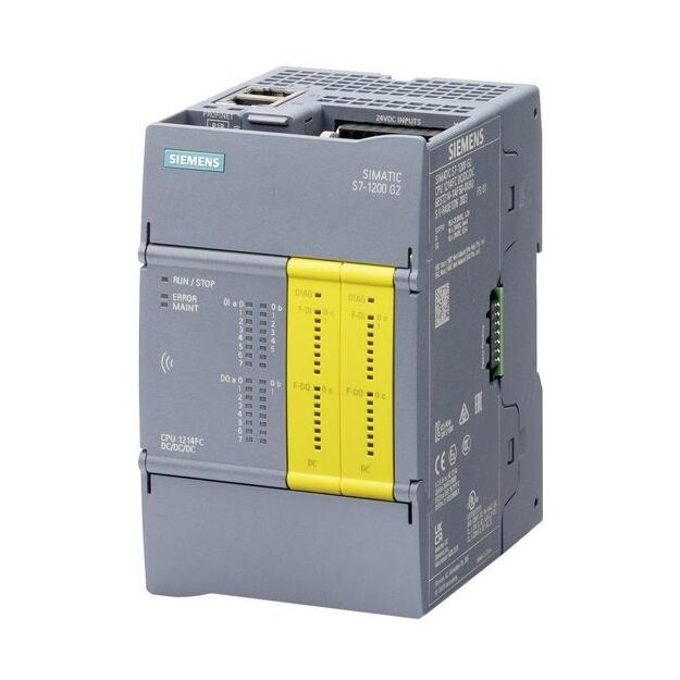 Siemens 6ES72141HF500XB0 SIMATIC S7-1200 G2 CPU 1214FC DC/DC/Relais 14DI / 10DO