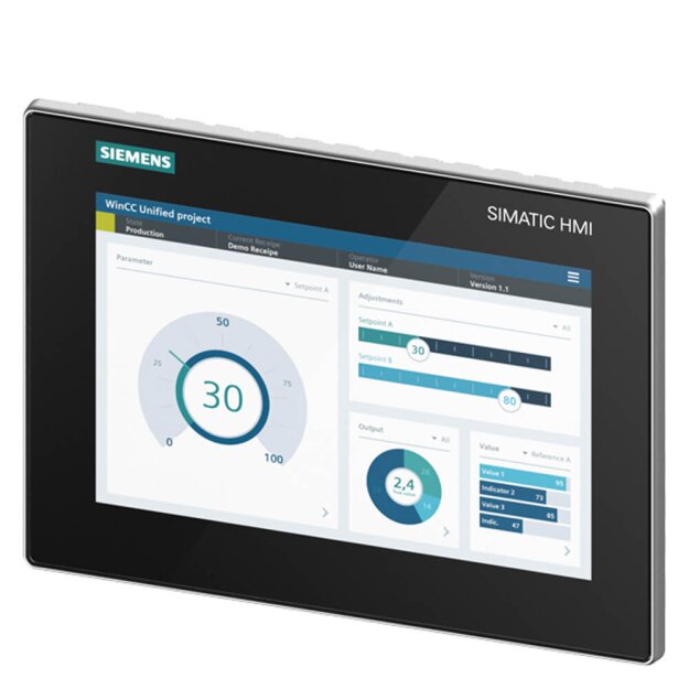 Siemens 6AV21283KB060AX1 SIMATIC HMI MTP1000 Unified Comfort Panel