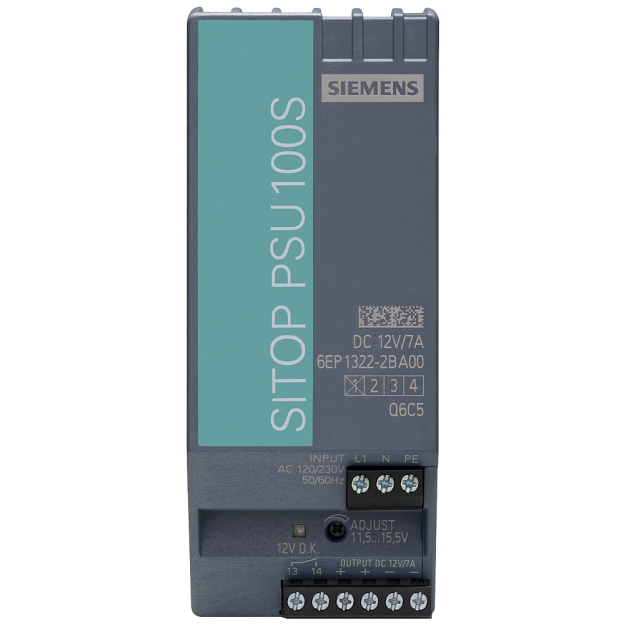 Siemens 6EP13222BA00 Stromversorgung SITOP PSU100S 1-phasig DC 12 V/7 A