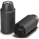 Houben 102189 Fassung E14 Schwarz