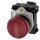 Siemens 3SU11026AA203AA0 Leuchtmelder 22mm rund Linse glatt AC/DC 24V Rot