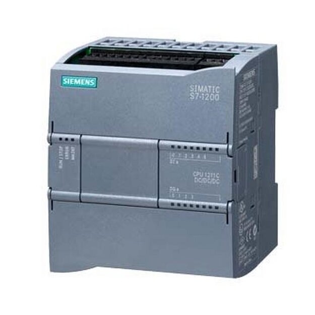 Siemens 6ES72111AE400XB0 SIMATIC S7-1200 CPU 1211C DC/DC/DC 6DI/4DO/2AI
