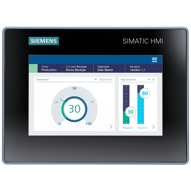 Siemens 6AV21233GB320AW0 SIMATIC HMI MTP700 Unified Basic