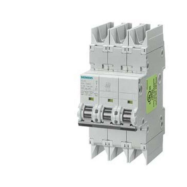 Siemens 5SJ43067HG42 Leitungsschutzschalter 10kA 3-polig C 6A nach UL 489-480Y/277V